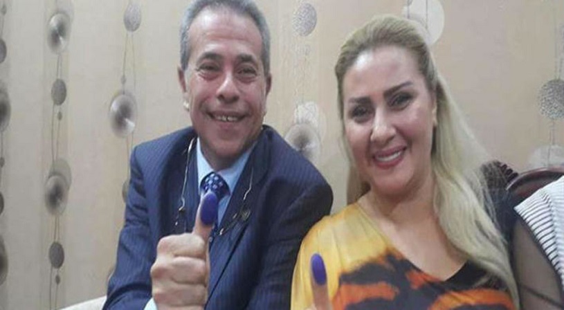 فيديو.. زوجة توفيق عكاشة ترقص على مهرجان 
